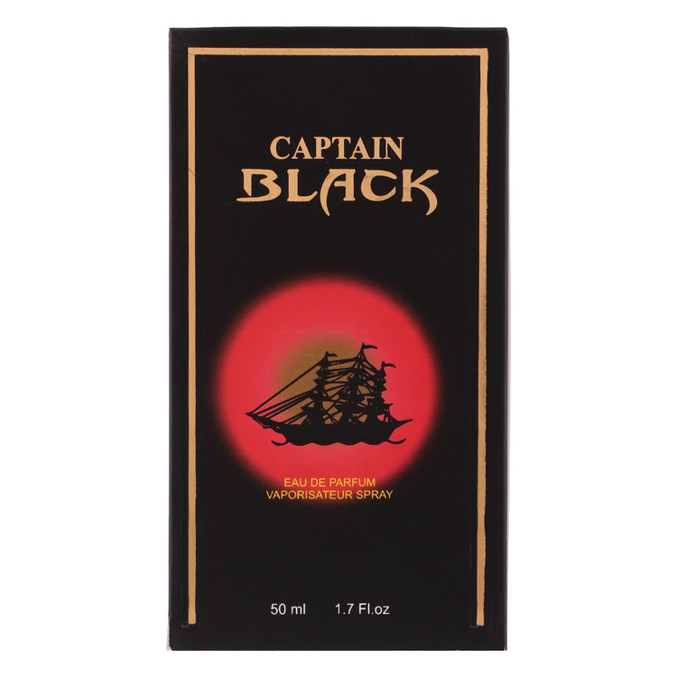 ادکلن (ادوپرفیوم) مردانه کاپیتان بلک شرکت کلپک ( ۵۰ میلی لیتر)