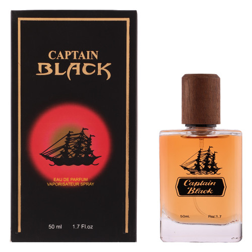 ادکلن (ادوپرفیوم) مردانه کاپیتان بلک شرکت کلپک ( ۵۰ میلی لیتر)