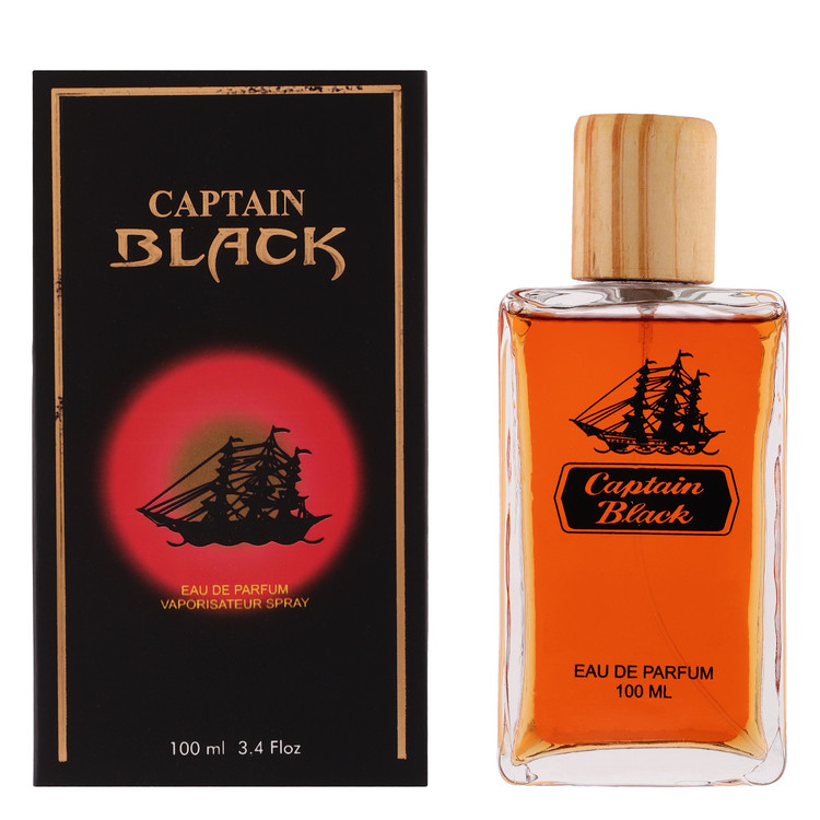 ادکلن (ادوپرفیوم) مردانه کاپیتان بلک شرکت کلپک ( ۱۰۰ میلی لیتر)
