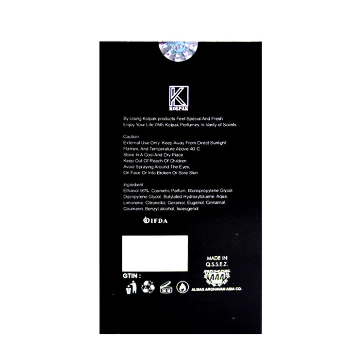 ادو پرفیوم مردانه کلپک مدل بلک افغان با رایحه گرم و تلخ حجم 100 میلی لیتر